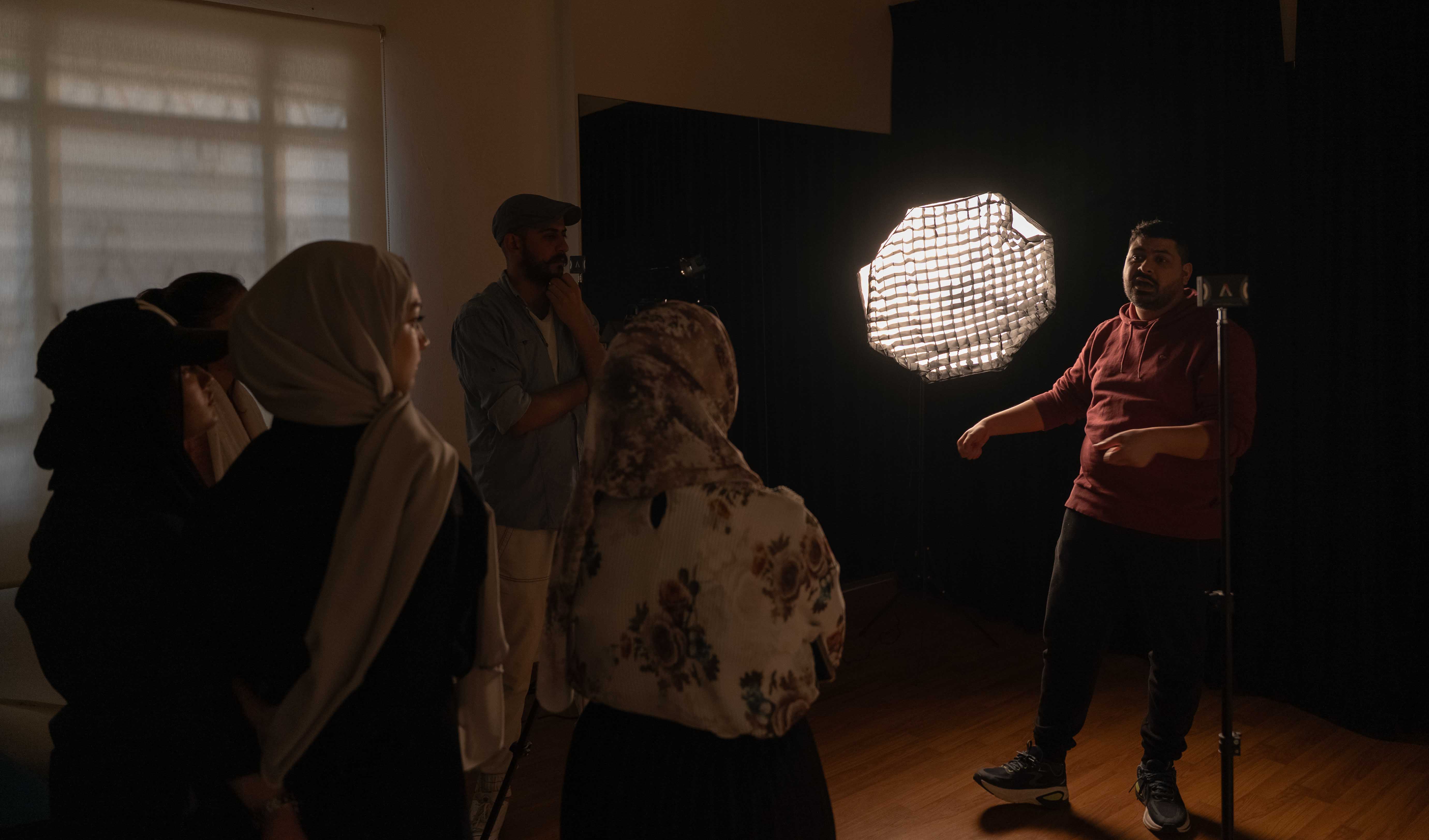 Film workshop — lighting session