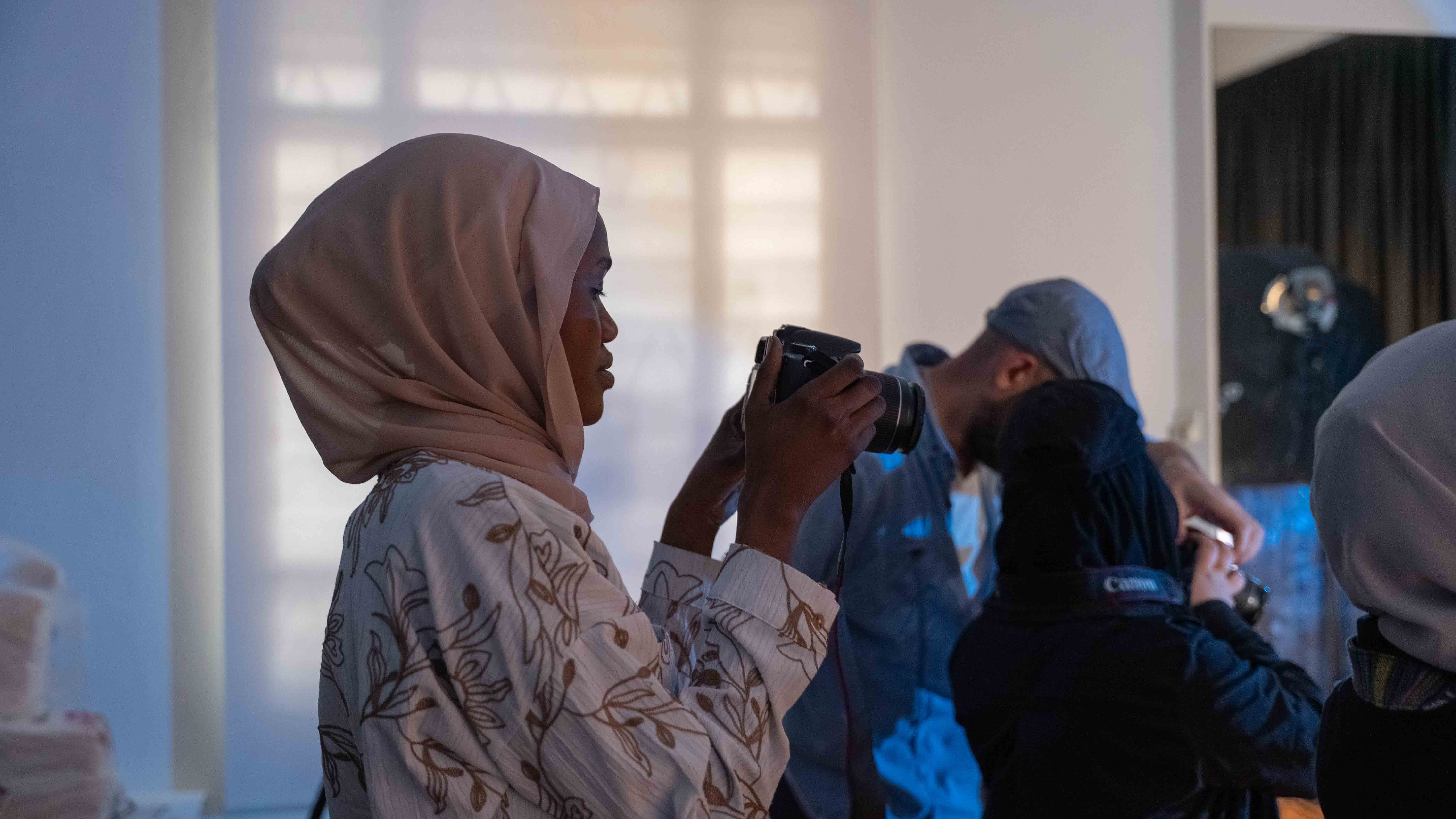 Film workshop — student filmmaker
