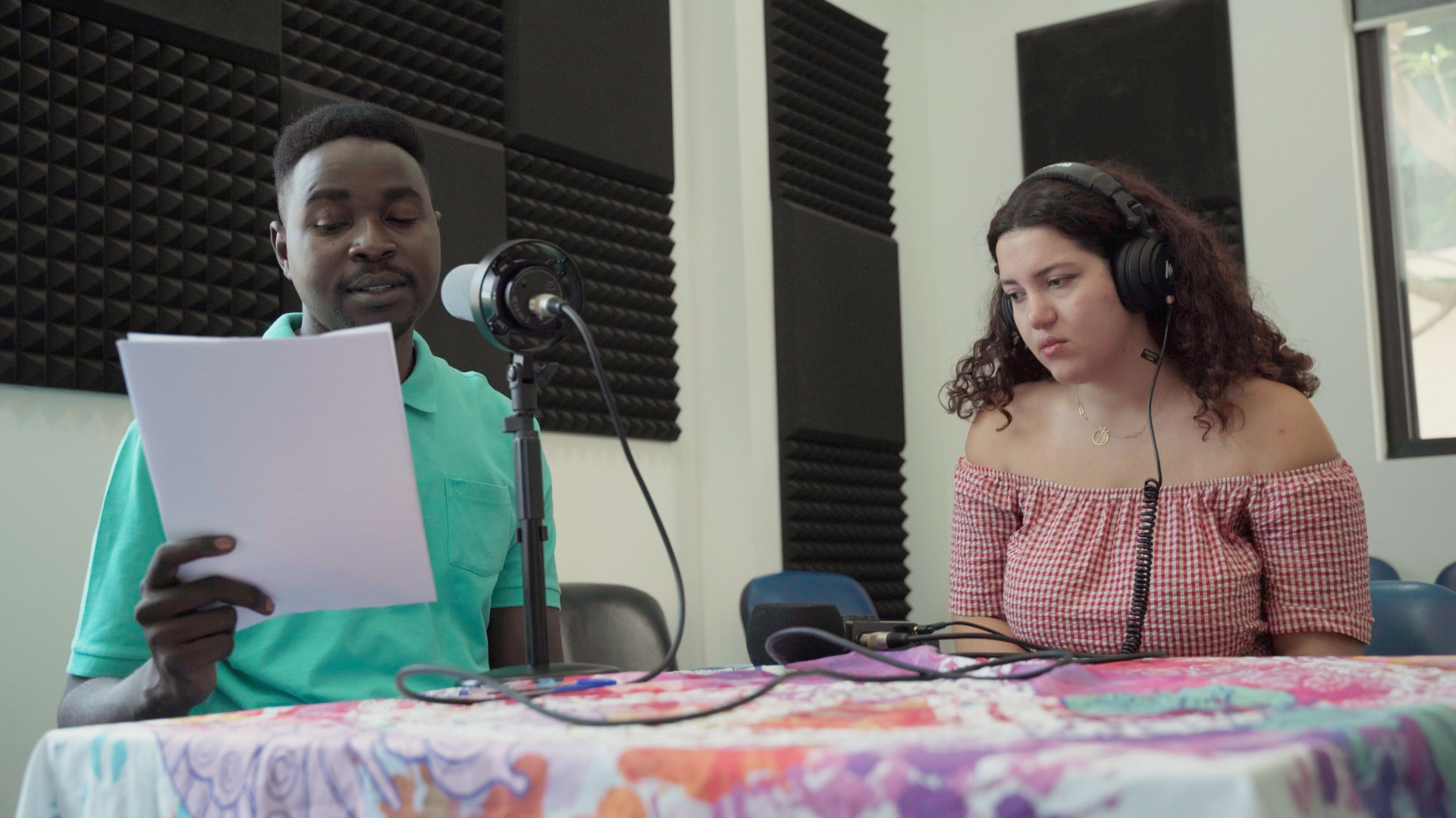 Podcast workshop participants